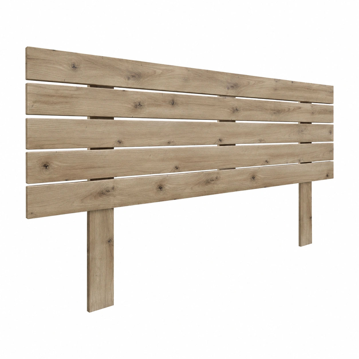 Lit, en chêne et panneaux de bois, pour la chambre
